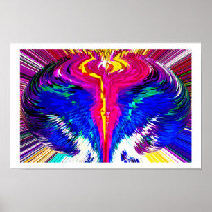 Póster Vórtice del tiempo y del espacio