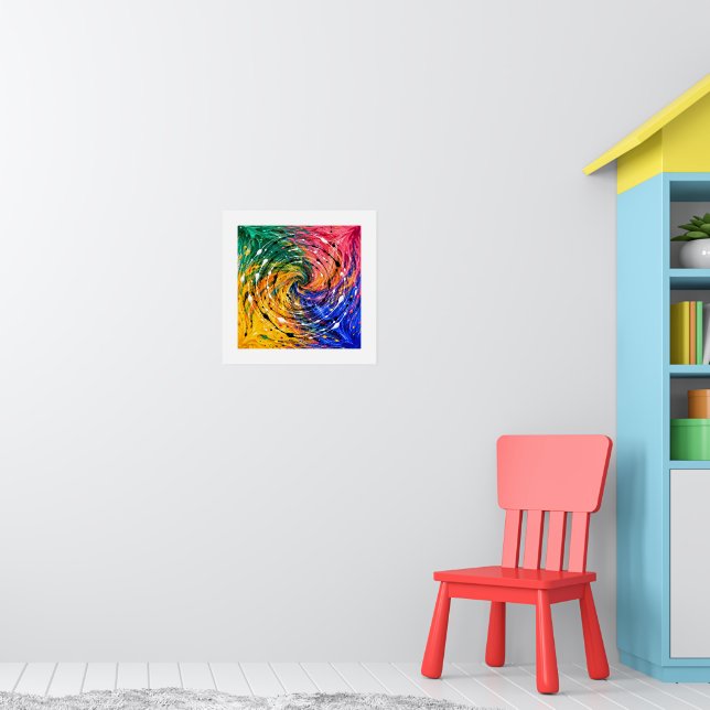 Póster Vórtice Pintado (Guardería 1)