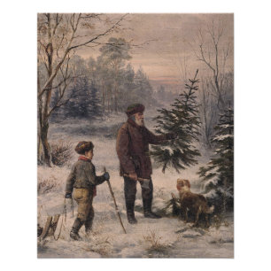 Póster Vorweihnacht   F Kruger  Navidades de Alemania