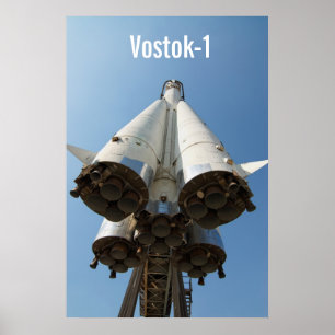 Póster Vostok-1