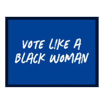 Vota Azul 2024 como una mujer negra