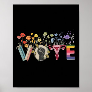 Póster Vota Como Ruth Te Envió Flores Lgbt Prid Feminista