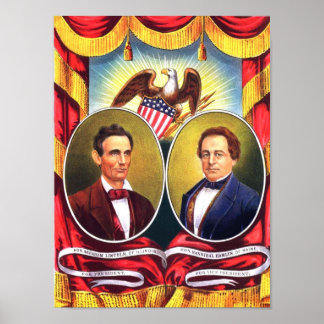 Póster Vota Republicano En '60