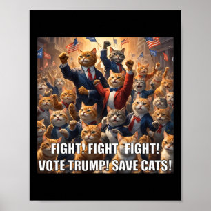 Póster Vota Trump Trump Presidente 2025 - Trump 47º