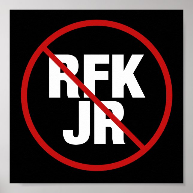 Póster Votación contra Robert F. Kennedy Yard (Frente)