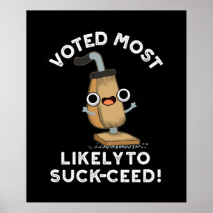 Póster Votado Más Probable Para El BG Oscuro De Vacuum De
