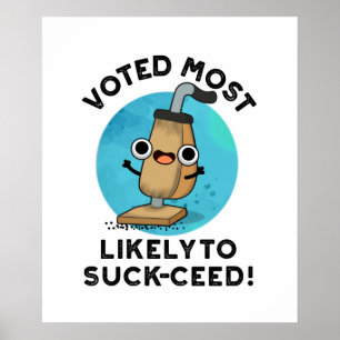 Póster Votado Muy Probable Para La Graciosa Pun De Vacío