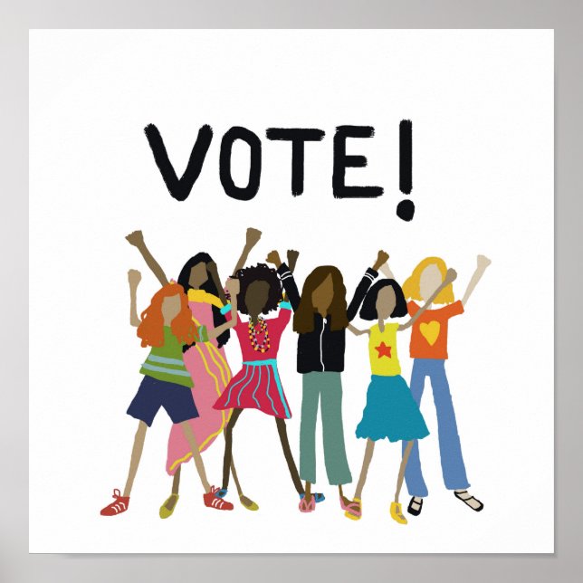 Póster ¡Votar 2020! (Frente)