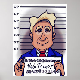 Póster Votar a Trump Matte Poster