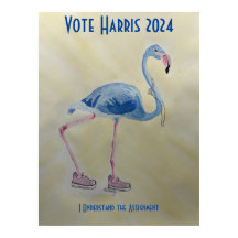 Votar por Harris 2024 poster.