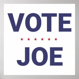 Póster Vote Joe (elección de Estados Unidos 2020)