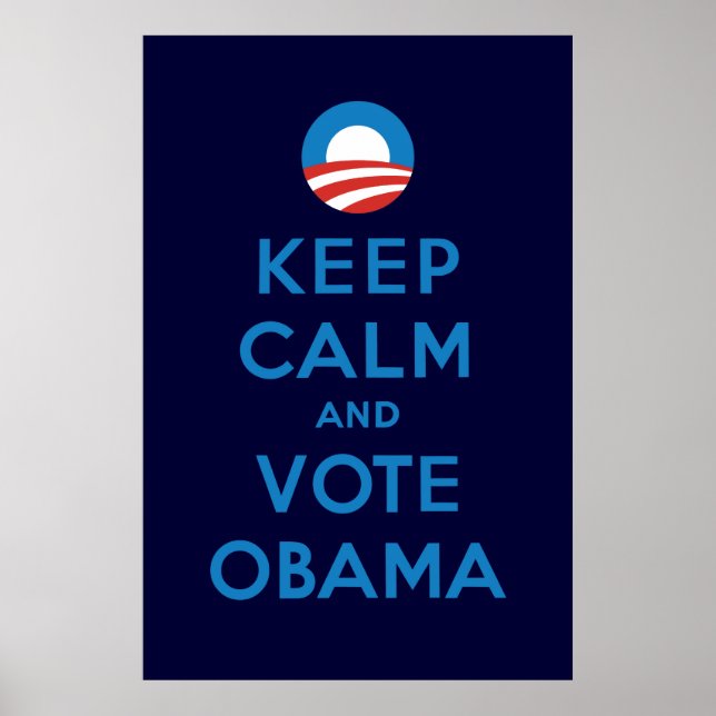 Póster Vote Obama (Frente)