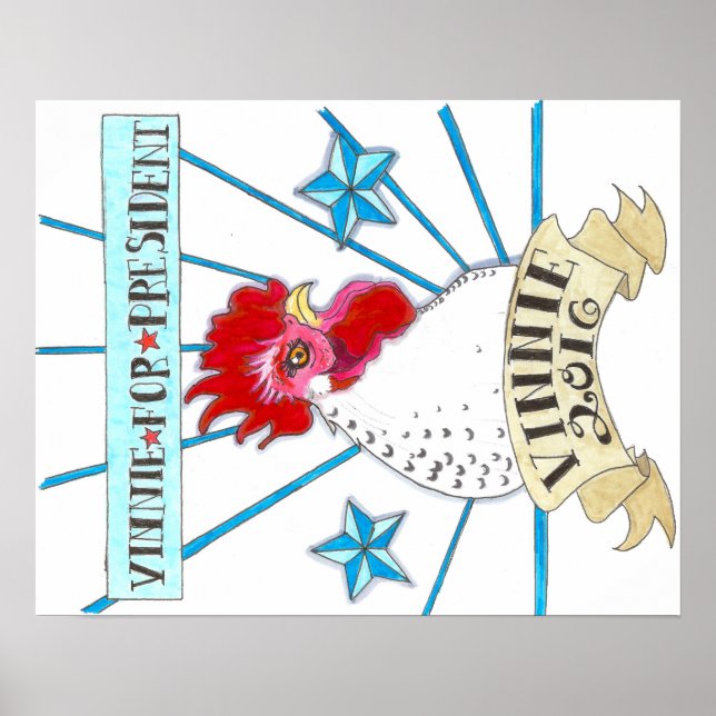 Póster Vote Vinnie Poster (Frente)