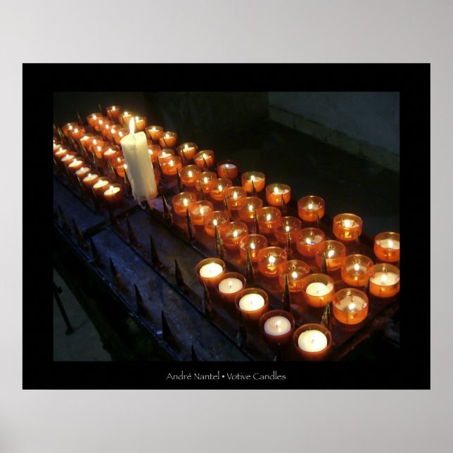 Póster Votive Candles (Frente)