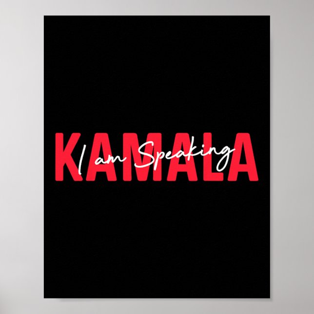 Póster Voto del Vicepresidente Kamala Harris (Frente)