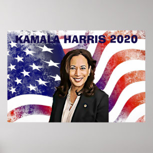 Póster Voto para Kamala Harris para el presidente