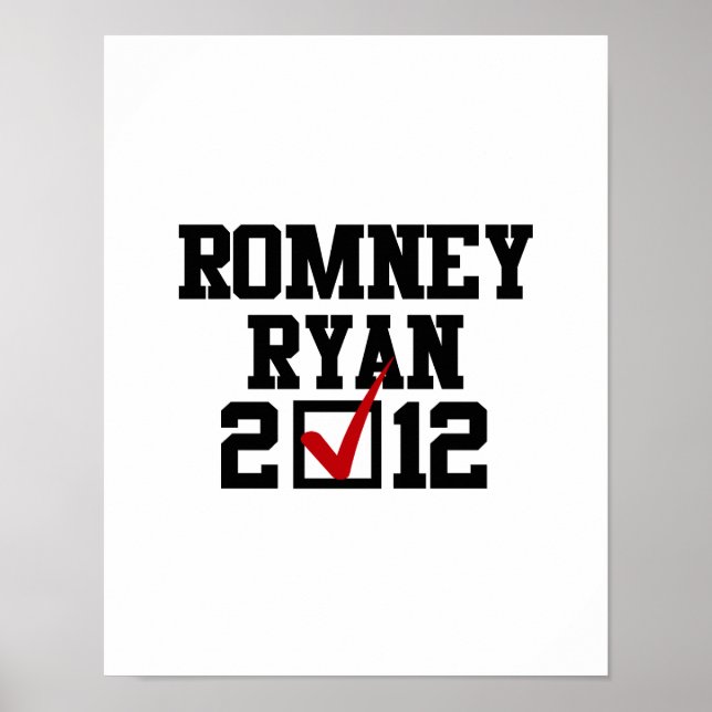 PÓSTER VOTO ROMNEY RYAN 2012 (Frente)
