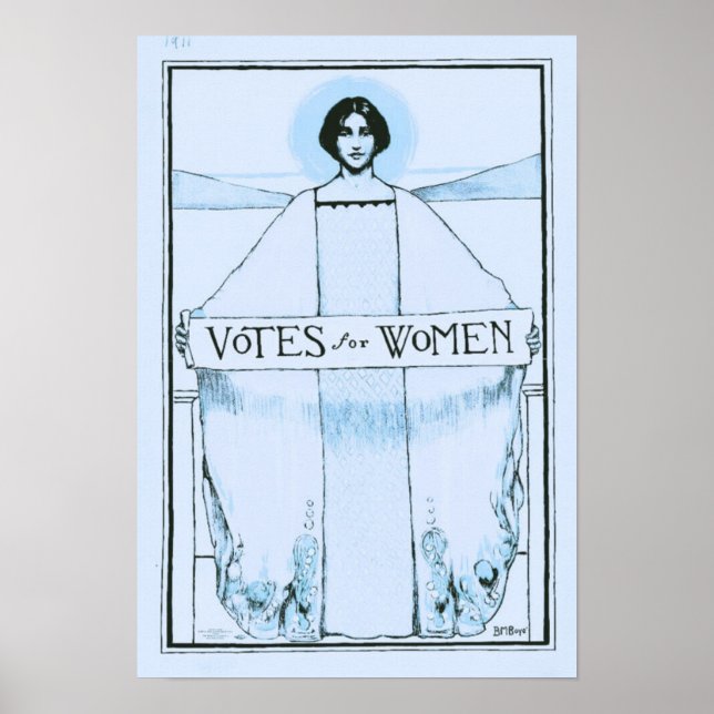 Póster Votos para las mujeres (Frente)