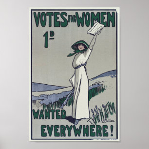 Póster Votos para las mujeres queridas