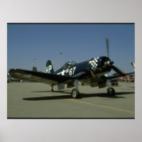 Vought F4U Corsair, Aviones Frente-Segunda Guerra