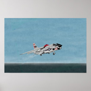 Póster Vought F-8J Crusader