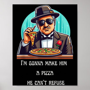Póster Voy a hacerle una zza que no podrá rechazar