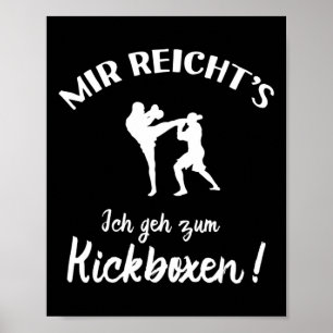Póster Voy a Kickboxing - Kick-boxer Kickboxing