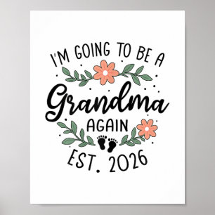 Póster Voy A Ser Abuela De Nuevo 2026 Abuela Anno