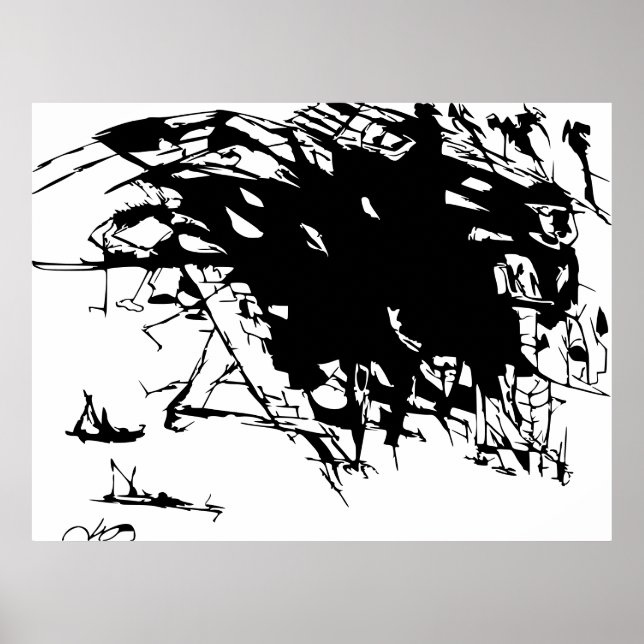 PÓSTER VOZ NEGRO (Frente)