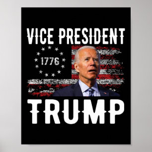 Póster Vp Trump Funny Elecciones Biden Vp Trump 2024