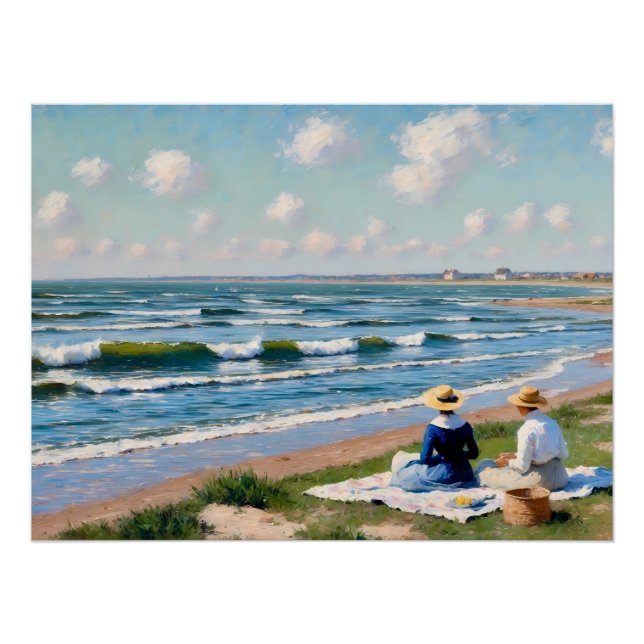 Póster Vriendinnen aan de Kust (Anverso)