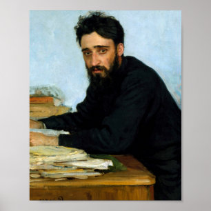 Póster Vsevolod Mikhailovich Garshin - Ilia Repin - 1884