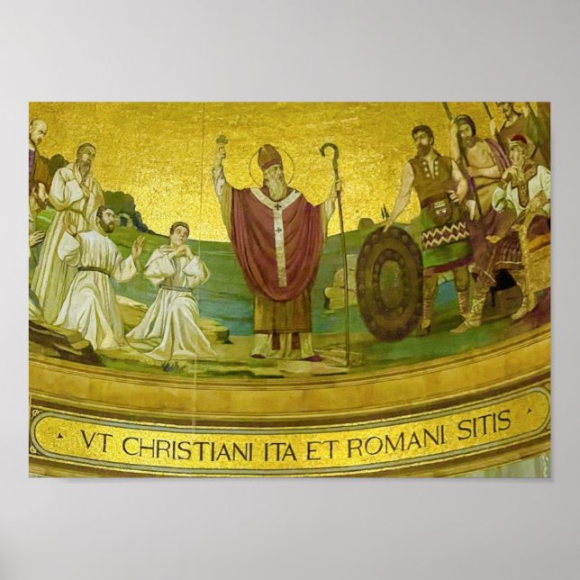 PÓSTER VT CHRISTIANI ITA ET ROMANI SITIS (Frente)