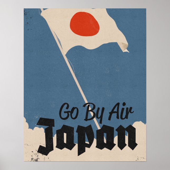 Póster Vuela por Japón (Frente)