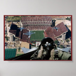 Póster Vuelo a Kyle Field
