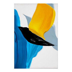 Póster Vuelo abstracto