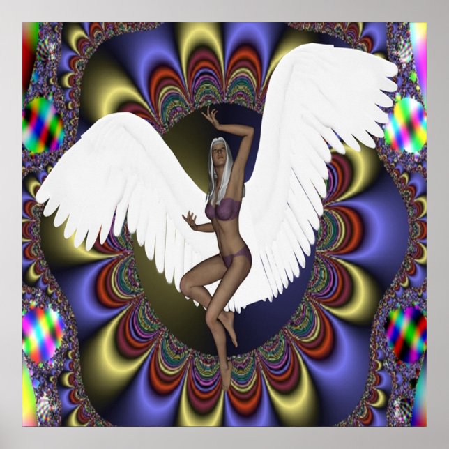 Póster Vuelo al caos (Frente)