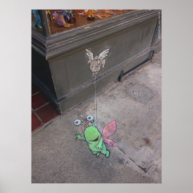 Póster vuelo asistido (Frente)