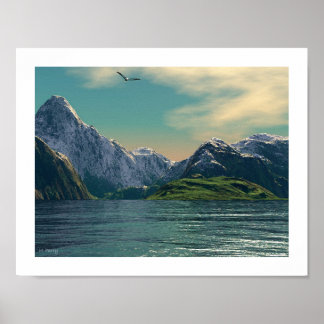 Póster Vuelo de Águilas