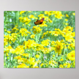 Póster Vuelo de la mariposa