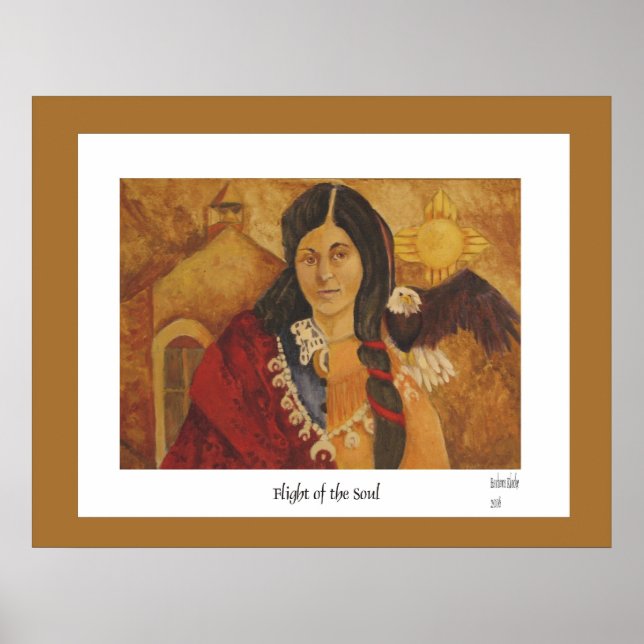 Póster Vuelo del alma (Frente)