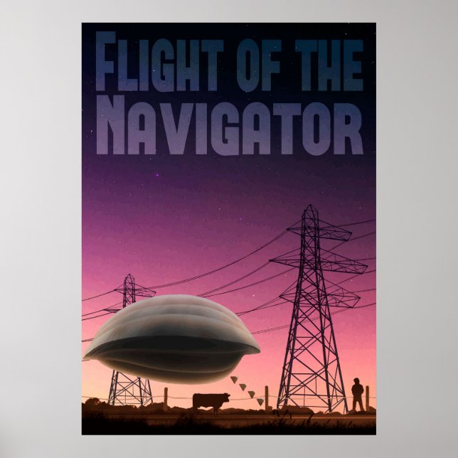 Póster Vuelo del navegador (Frente)