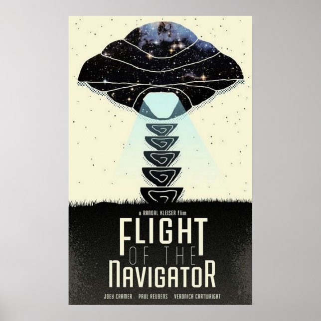Póster Vuelo del navegador (Frente)