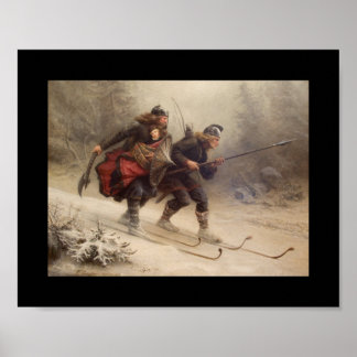 Póster Vuelo del Rey Infante