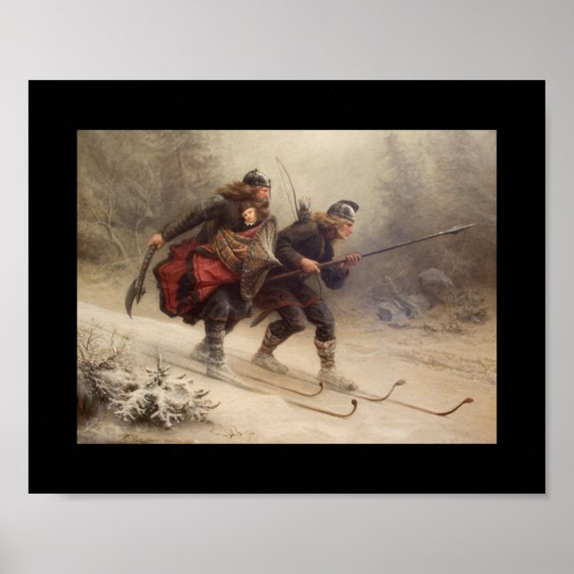 Póster Vuelo del Rey Infante (Frente)