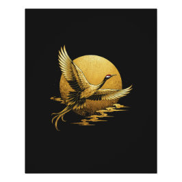 Póster Vuelo Dorado