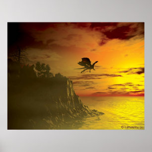 Póster Vuelo nocturno