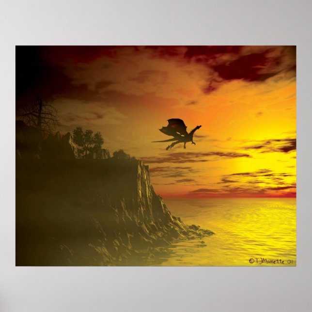 Póster Vuelo nocturno (Frente)