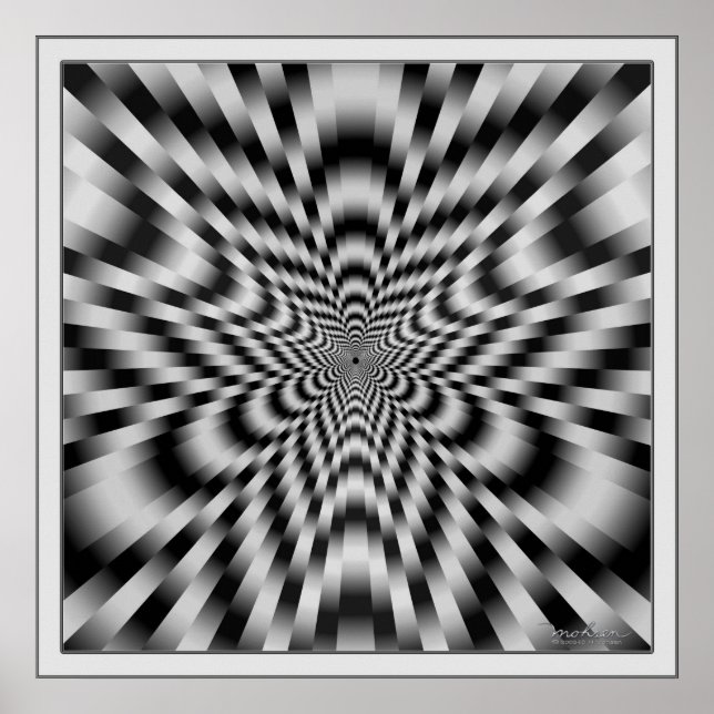 Póster Vuelo rápido de marisma nocturna (Frente)