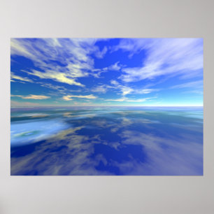 Póster Vuelo sobre el agua